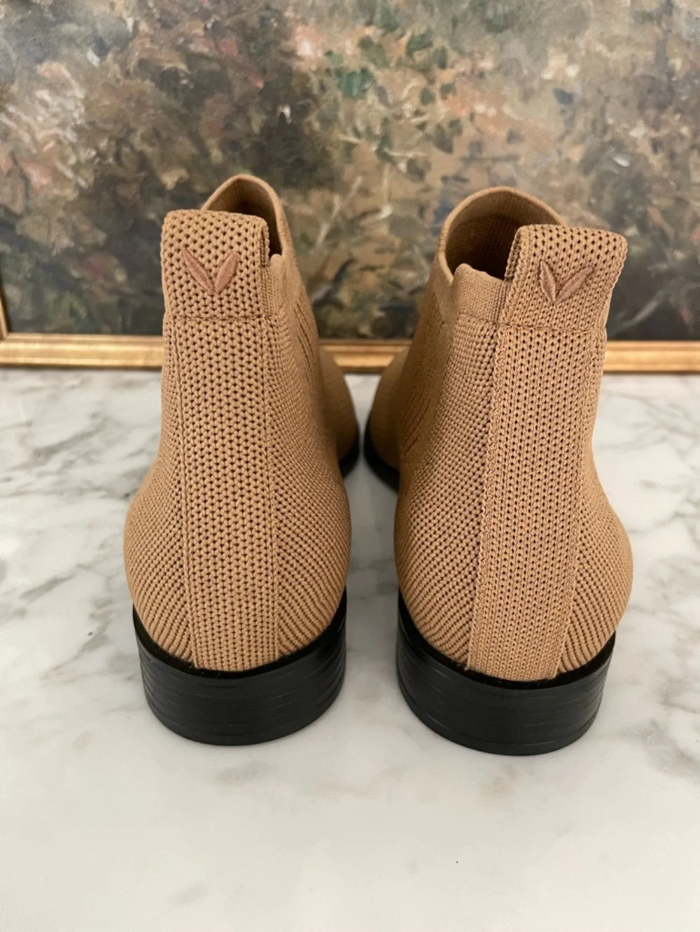 Vivaia Ryan Pro Water Repellent Ankle Boots Nutmeg Tan size 7 Square Toe - Picture 5 of 8